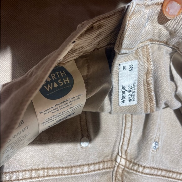 Tan Wrangler Jeans - Picture 4 of 7
